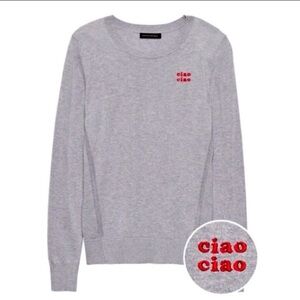 Banana republic CIAO CIAO gray sweater size s (never worn tags on)